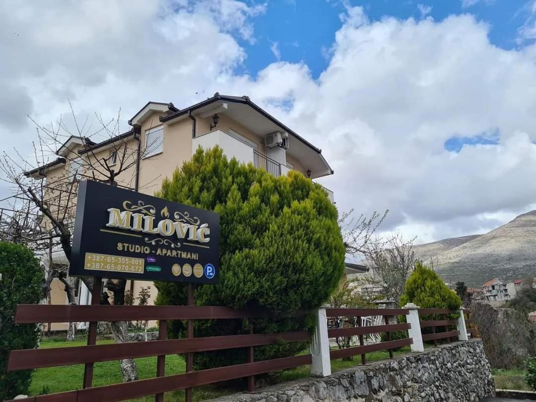 Studio Apartmani Milovic Τρέμπινιε Εξωτερικό φωτογραφία